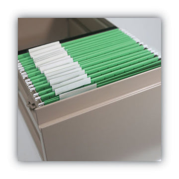 Smead® Color Hanging Folders With 1-3 Cut Tabs, Letter Size, 1-3-cut Tab, Green, 25-box freeshipping - TVN Wholesale